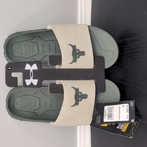 Under Armour Project Rock Slides 2.0 Size 8